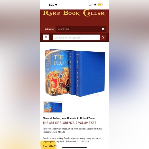 The Art of Florence by Andres, Hunisak, and Turner - Picture 6 of 6